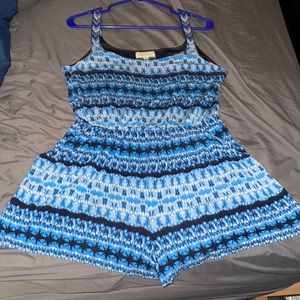 Stylish and Comfy- Large Blue Romper